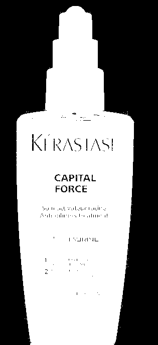 Homme Capital Force Spray Capital Force Anti-Gras (Szoen szpré kápitál forsz anti grá) Zsírosodást kezelő, stimuláló hajápoló spray mindennapi használatra férfiaknak.