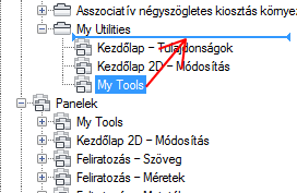 FIGYELMEZTETÉS Ha töröl egy felhasználóifelület-elemet, a művelet nem visszavonható, ezért a felhasználóifelület-elemek törlésével legyen óvatos.