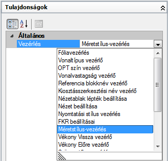 6 Kattintson egy eszköztárvezérlőre az eredeti vezérlőnek a kiválasztott elemmel történő lecseréléséhez. 7 Kattintson az Alkalmaz gombra.