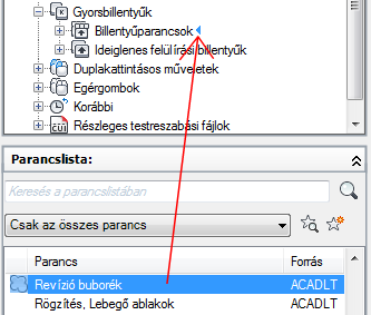 A Mentés billentyűparancs tulajdonságai A Tulajdonságok terület elemei Címkék Leírás A parancshoz rendelt kulcsszavak. A címkék további mezőt szolgáltatnak a alkalmazásmenübeli kereséshez.