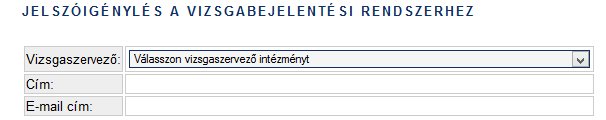 VIZSGA-BEJELENTÉSI ÉS ÍRÁSBELI TÉTELIGÉNYLÉSI RENDSZER - HASZNÁLATI ÚTMUTATÓ 10 / 50 Sikertelen feltöltés, illetve nem engedélyezett formátum feltöltése esetén a következőhöz hasonló üzenetet jelez a