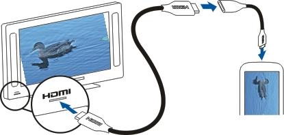 Képek és videók 73 Tipp: USB-kábel csatlakoztatásakor módosíthatjuk az USB-kapcsolat módját. A böngészőnézet jobb felső sarkában válasszuk a lehetőséget.