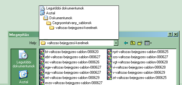 d) A kérelem formanyomtatványának kitöltése 1. Indítsuk el a Nyomtatványkitöltő programot. (Start menü / Programok / Complex / Imeditor) 2.