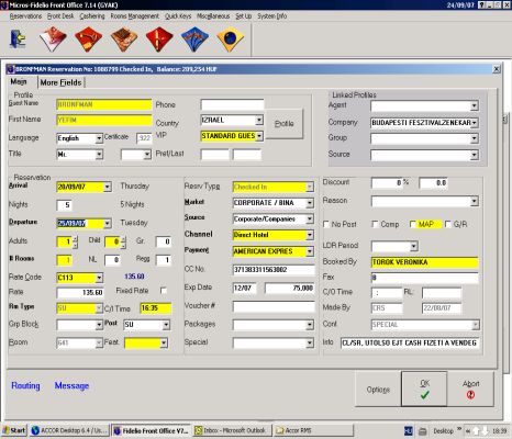 Software TARS Database 25 Software TARS Database 26 Foglalás polgári jog 27 Ne feledjük a foglalás egy szerződés, jogilag kötelező erejű, a két fél között, függetlenül attól, hogy írásban vagy szóban