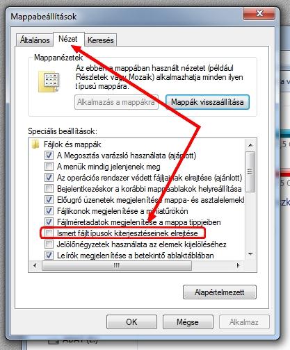 A számítógép beállítása Ha a kiterjesztések nem látszanak, akkor a következőt kell tennünk: Nyissunk meg egy tetszőleges mappát! Az Eszközök menüből válasszuk a Mappa beállításait.