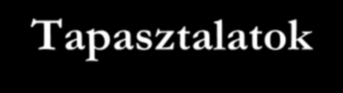 Tapasztalatok Pozitív: Előadók felkészültsége A települési szervezetekbe kijelölt személyek ismeretszintjét sikerült növelni, érdeklődésük nagy a veszélyhelyzetek felszámolásával kapcsolatosan.