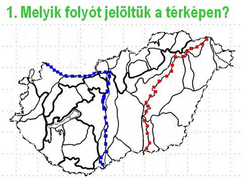 ANYAG- ÉS MÓDSZER 1. ábra Az alkalmazott vaktérkép, illetve a jelölés módja Az elkészített kérdéssor 33 kérdést tartalmaz.