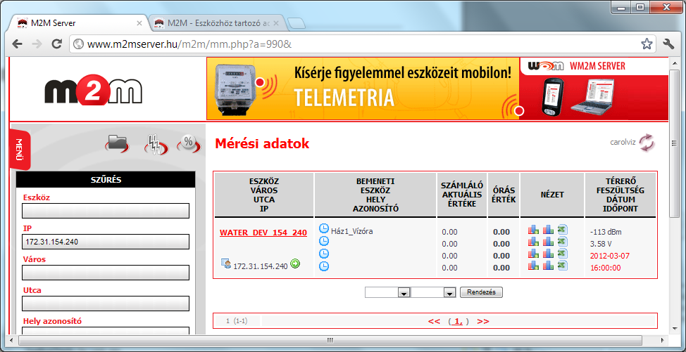 Amennyiben meg akar adni egy bemenetet, a típusa mellé (pl. Digitális bemenetek száma ) még adja meg a bekötött bemenetek számát is (pl. 1, 2, 3, vagy 4). Valamint bemenet megnevezéséhez (pl.