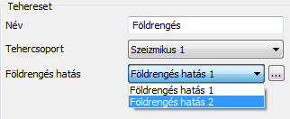 6.6 FÖLDRENGÉS HATÁS Földrengés teher a modális válaszspektrum analízis segítségével állítható elő. A helyettesítő vízszintes teher az összes rezgésalakra előállításra kerül.