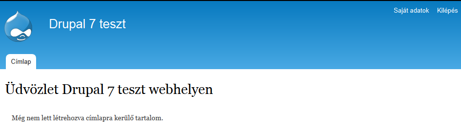 2.2. A felhasználó azonosítása 43. oldal különböző oldalakra. Természetesen a Drupal alkalmas az OpenID bejelentkezések kezelésére. A 2.13.