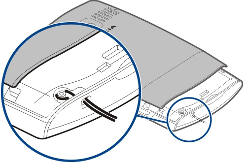 12 Használatbavétel USB-adatkábel csatlakoztatása Csatlakoztassunk egy kompatibilis USB-adatkábelt az USB-csatlakozóhoz. Az USBadatkábelt külön kell megvásárolni.