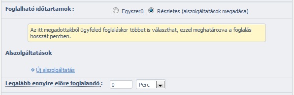 Láthatóság és foglalhatóság korlátozása Partnercégeink korlátozhatják, hogy eszközeiket, szolgáltatásaikat kik láthatják, illetve kik foglalhatják.