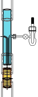 (A) (B) Segédelektród (S) Referencia elektród (R) Munkaelektród (M) Részei: 1 Légtelenítő csonk 2 Szilikon cső (Ø 14/2) 3 Fordulatszám szabályozás (Pump Drive) 4 Centrifugál szivattyú (Cole-Parmer