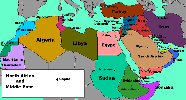 2. MEDITERRÁN TÉRSÉG, A SOKSZÍNŰ CIVILIZÁCIÓ A Földközi-tengerrel határos országokat képezi, melyek Európa, Ázsia és Afrika kontinenseket érint. 2.1.