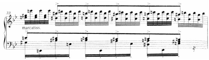 38 9. kottapélda: Liszt Ferenc: Grand etudes de Paganini no. 1 Preludio (33. ü.