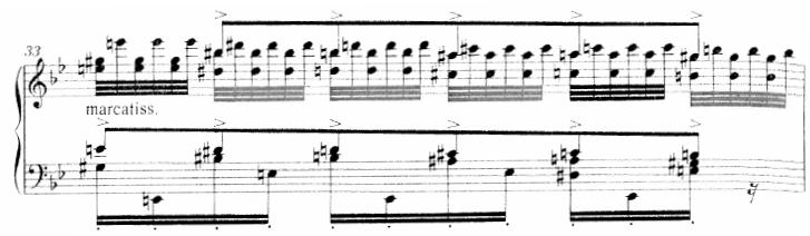 38 9. kottapélda: Liszt Ferenc: Grand etudes de Paganini no. 1 Preludio (33. ü.