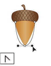 ILLUSTRATOR CS3 26 A Kijelölés eszköz (V) teljes objektumokat jelöl ki. A Közvetlen kijelölés eszköz (A) pontokat vagy görbeszegmenseket jelöl ki objektumokon belül.