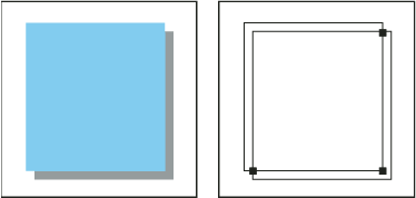 ILLUSTRATOR CS3 429 5 Az Eszközök vagy a Szín panelen található Ecsetvonás mezőben körvonalazza a másolatot a kívánt színnel.