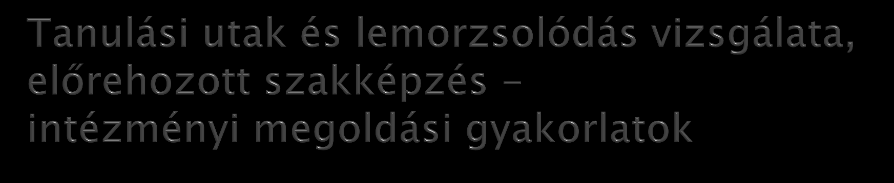 1. intézményi csoport: problémák esetén a szülőkkel való kapcsolatfelvétel írásos dokumentumok, hivatalos levelek, értesítők akár többszöri - kiküldésén keresztül történik, pontosan ebben merül ki.