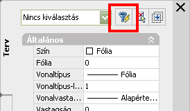 4. Az ACA 2008-ban a HunPLUS-nak köszönhetően a beillesztett nyílászárók már hozzák magukkal a megfelelő Tulajdonságkészletet, jelen esetben az Ajto-Ablak nevűt.