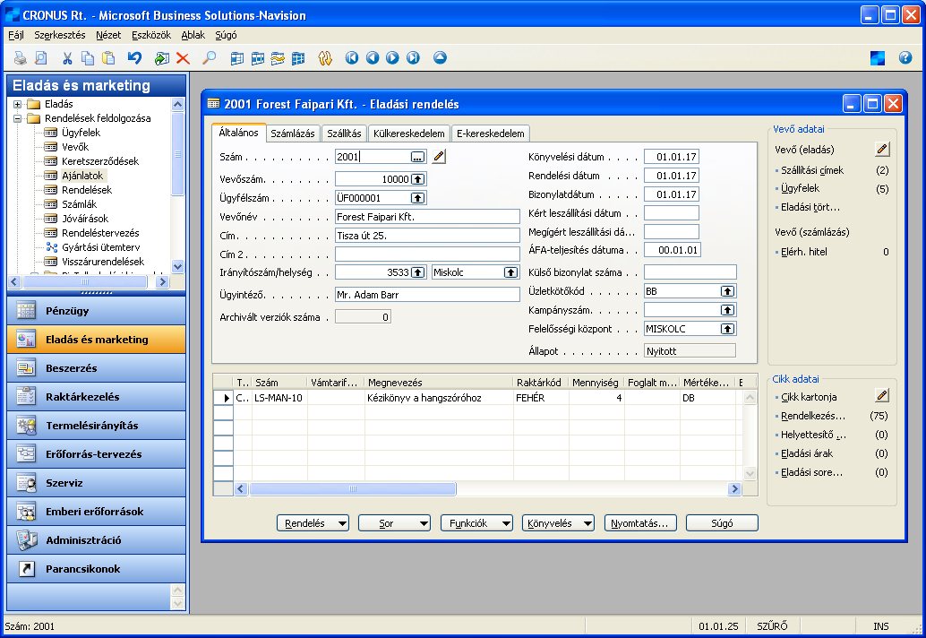 Akár a Microsoft SQL Server, akár a Microsoft Navision Database Server megoldást választja, adatai biztonságban lesznek.