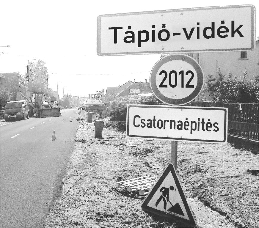 2012. december KURÍR Pándi Tükör 5 Ettől kezdve használhatják a korszerű szennyvíz-elvezetést. Itt szeretnénk megköszönni (mindazoknak, akiket illet) a példás támogatást!