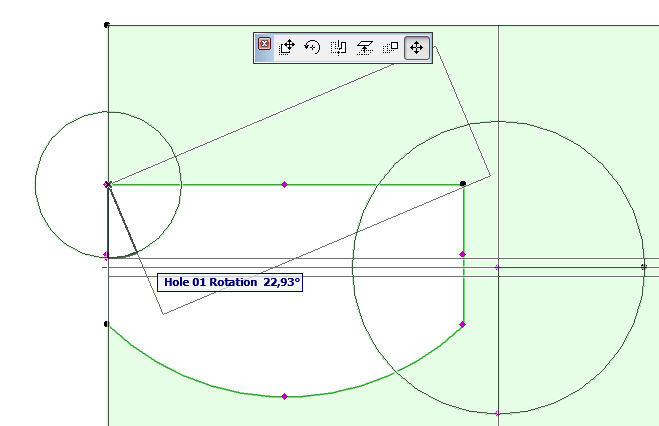 5.2.1 Geometria Geometria módban nem lehet változtatni a csempék színét.