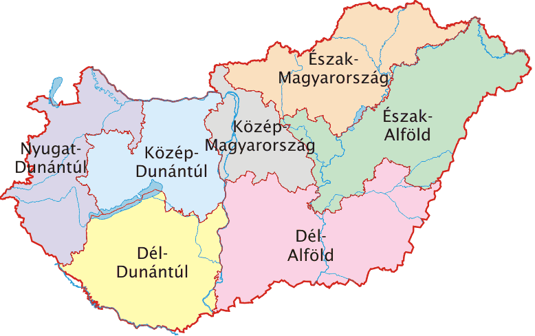 4.4 Regionális elemzés (Region) A regionális elemzéseknél azt vettük figyelembe, hogy a munkavállaló melyik régióban dolgozik.