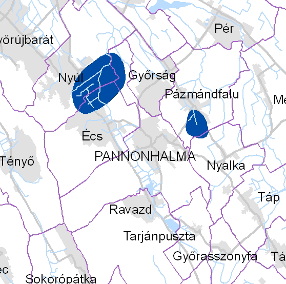 115 növénytermesztés. Pannonhalma a hatályos megye térségi övezetei közül a 3.4.