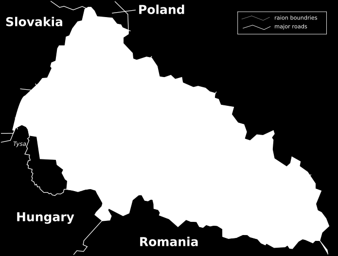 (Forrás: http://www.hu.wikipedia.org/wiki/horvátország) 12. térkép - Ukrajna területi beosztása és Kárpátalja (Forrás: http://www. hu.wikipedia.org/wiki/kárpátalja) 13.