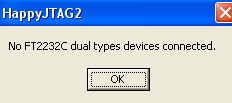 4. Hibakeresés DEV-JTG-S-01 telepítése Jelenség Ok Megoldás DEV-JTG-S-01 csatlakoztatásakor nem ismeri azt fel a PC ( USB device not recognized ) DEV-JTG-S-01 telepítésekor a varázsló nem talál
