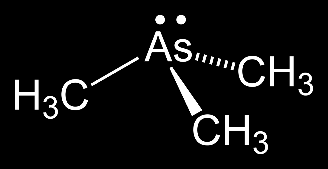 Néhány szerves arzénvegyület szerkezete