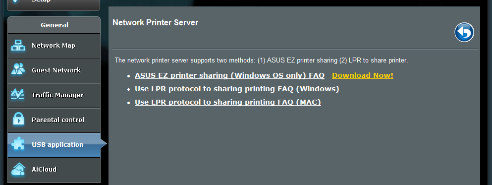 MEGJEGYZÉS: A nyomtatókiszolgáló funkció Windows XP, Windows Vista, és Windows 7 operációs rendszeren támogatott. Az EZ nyomtatómegosztási mód beállításához: 1.