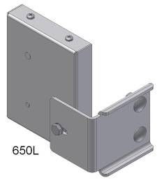 2 4 850RL 2 db RL15U3000-es sín kettős rendszerré való összekapcsolására szolgáló lemez, furatokkal. 4 8 650L Zár kiegészítés. Amennyiben standard 650BL-stb.