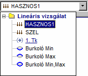 Lépésrıl lépésre kézikönyv 35 Új adatsor Megjelenítés Statika Az Új adatsor funkció használatával adjunk meg egy új teherkombinációt.