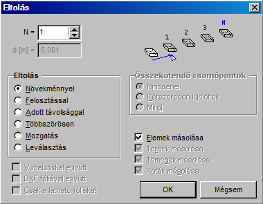Lépésrıl lépésre kézikönyv 79 A billentyőzeten adjuk meg a következı értékeket: X, -1, Y, -1, Z, 0, ENTER X, 2, Y, 2, Z, 0, ENTER, majd az Esc kétszeri megnyomásával lépjünk ki a funkcióból.