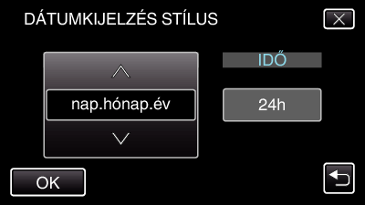 Menü beállítások AUTOMATIKUS KIKAPCS GYORS ÚJRAINDÍTÁS DEMÓ ÜZEMMÓD ÉRINTŐKÉP ÁLLÍTÁS KIJELZÉS TÉVÉN VIDEOKIMENET HDMI-KIMENET HDMI-VEZÉRLÉS GYÁRI ALAPBEÁLLÍTÁS FRISSÍTÉSE PC SZOFTVERFRISSÍTÉS BEÉP