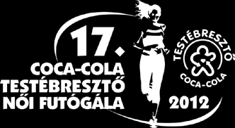 17. Coca-Cola Testébresztô Nôi Futógála Budapest, 2012. május 20. egyedi emblémázott pólója!