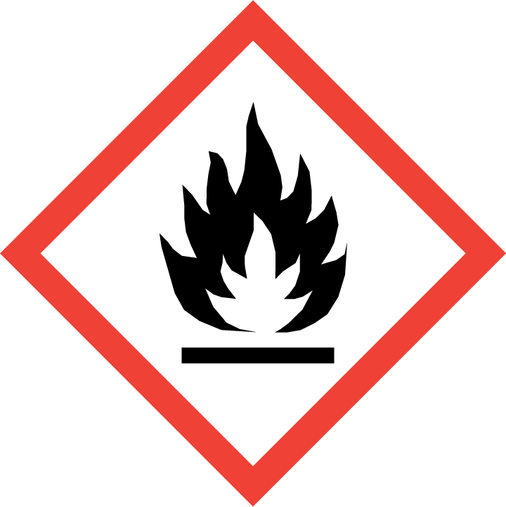 Termékazonosító: Kereskedelmi név: AGIP Coro KSW 50 L Veszélyes összetevő(k): Izoparaffinok alacsony viszkozitással GHS piktogram: Figyelmeztetés: Veszély Figyelmeztető mondat: H226 Tűzveszélyes