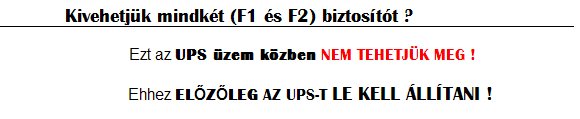 Használjuk az UPS-t. 9.FELADAT : TELEP kezelés. Két TELEP elvétele az üzemtől.