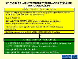 BÚZATERMESZTÉS gazdálkodást, a szervestrágyázást, a szerves anyagok visszapótlását, a melléktermékek hasznosítását, a különböző talajjavító anyagok használatát és egyéb tényezőket.