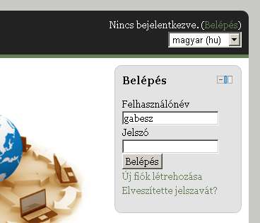 Képernyőképes segédlet a Prompt e-learning portál használatához Regisztráció 1. lépés Az edu.prompt.