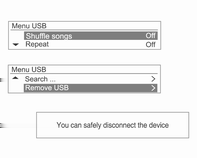 Audio lejátszó 105 Miután a termék befejezte az USB adattárolón lévő információk olvasását, automatikusan megkezdődik a lejátszás.