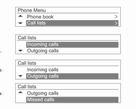 Telefon 123 A kapcsolatok frissítése kapcsolati könyvtáranként (Mobile Phone (Mobiltelefon), Office (Iroda), Home (Lakás) és Other (Egyéb)) csak négy számot tud fogadni.