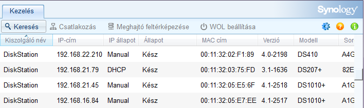 Telepítés Windowsból 1 Helyezze be a számítógépébe a RackStation mellé adott DSM telepítőlemezt, majd kattintson az Indítás gombra.