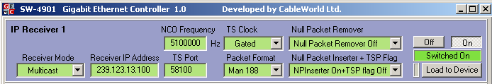 5.3. Kiegészítés QAM modulátor Controller v1.03 készülék vezérlő szoftver használatához A QAM modulátor továbbfejlesztésének 2008.