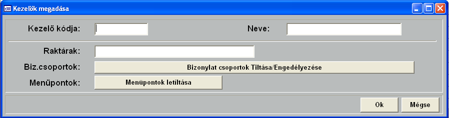 Enter: Javítás, J: Jogosultság Esc: Kilépés A kódok