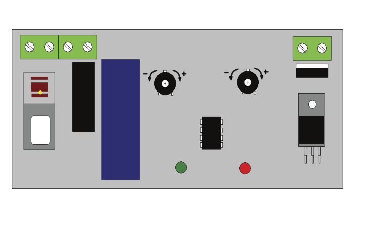 O v e r g a t e C o n t r o l s y s t e m LD.ZR LOCK CONTROLLING ELECTRONICS WITH RELAYS - OUTLET / ZÁRVEZÉRLÔ ELEKTRONIKA RELÉ KIMENETTEL L D.