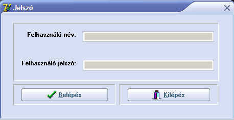 A program mőködése: A program indításakor legelıször egy jelszó bekérı formot látunk, ennek a jelentısége igazából abban rejlik, hogy illetéktelen személyek ne módosíthassák és láthassák fontos