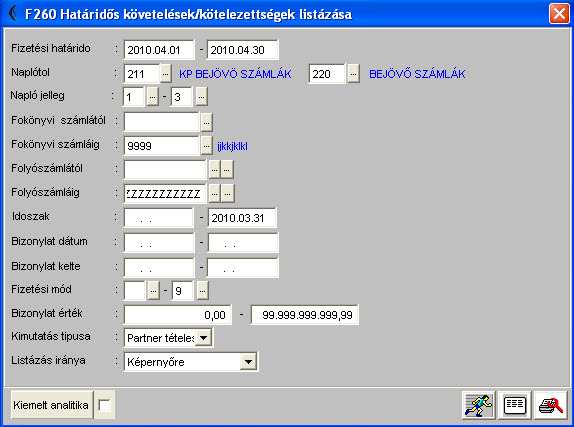 Banki átutalások Határidős kötelezettségek lista Az elektronikus banki a tutala sok munkafolyamata nak elso le pe se a hata rido s ko telezettse gek lista ja nak leke rdeze se.